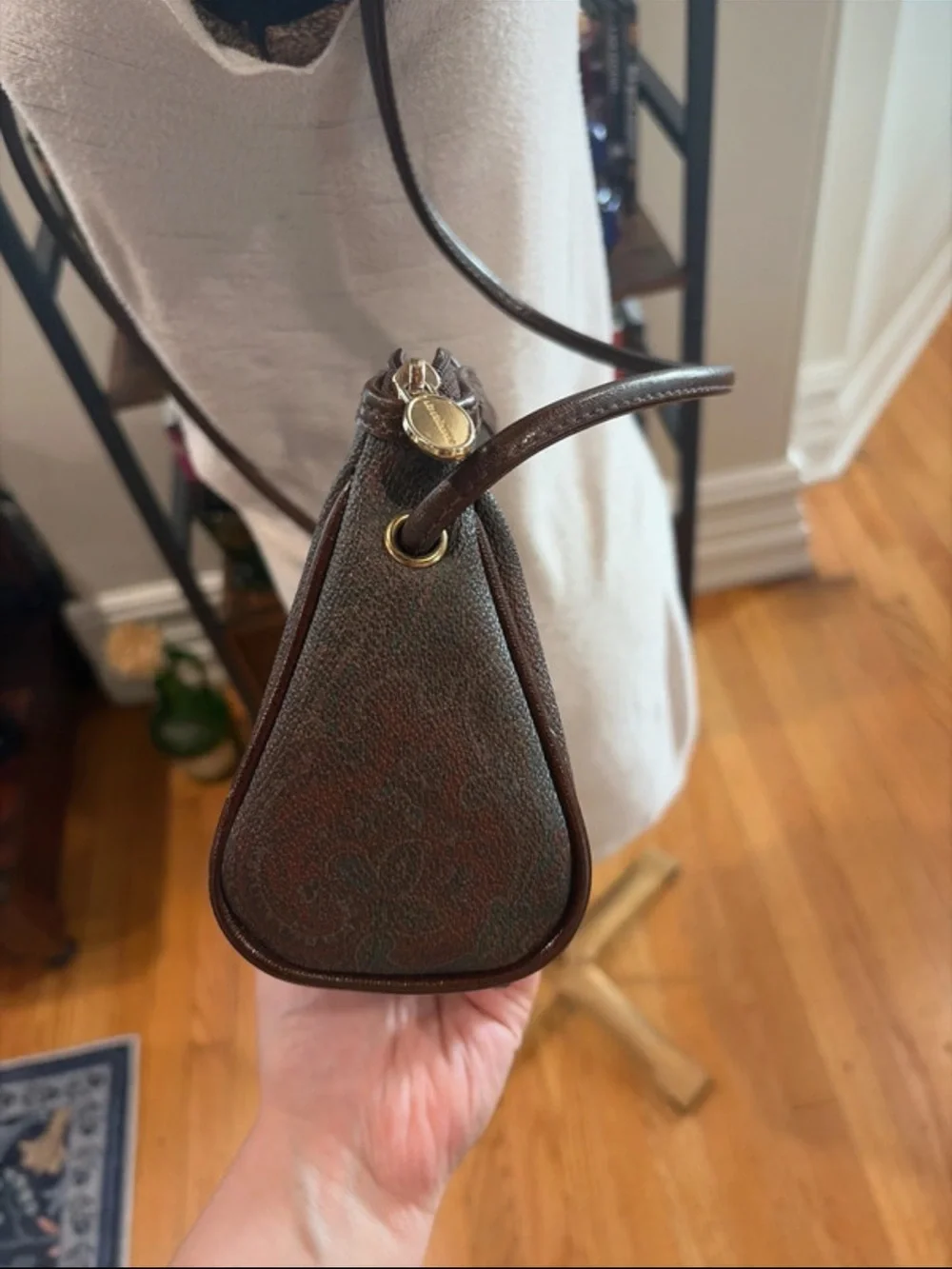 Liz Claiborne Paisley Print Crossbody